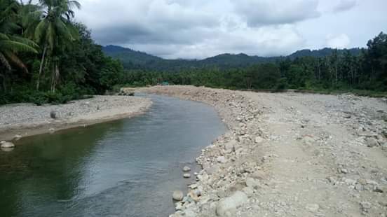 Progres normalisasi sungai Taratak Tangah sudah mencapai 60 %. 