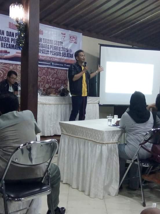 KPU Pessel, bahas anggaran Pilkada serentak 2020.