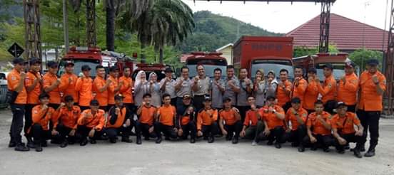 Sambut Libur Lebaran BPBD Pessel siapkan tim SAR Rescue di objek wisata. 