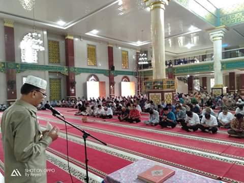 Bupati Hendrajoni pimpin Doa Bersama Almarhum Tokoh Demokrasi Presiden RI Ke-3 BJ Hbibie