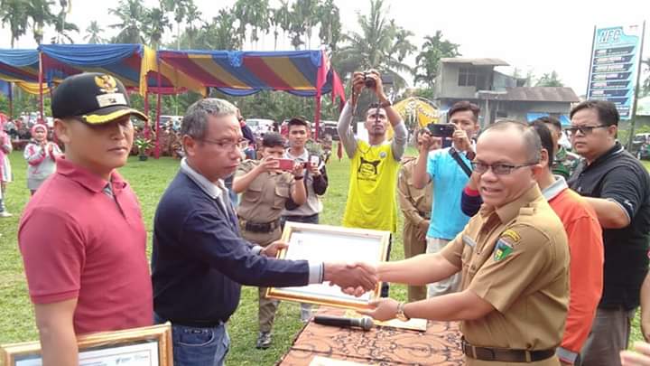 Nagari IV Koto Mudiek Juara Umum Germas Yang Digelar Puskesmas IV Koto Mudiek