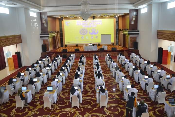Hari Pertama Ujian SKB CPNS Di Lingkungan Pemkab Pesisir Selatan Berjalan Tertib Dan Lancar