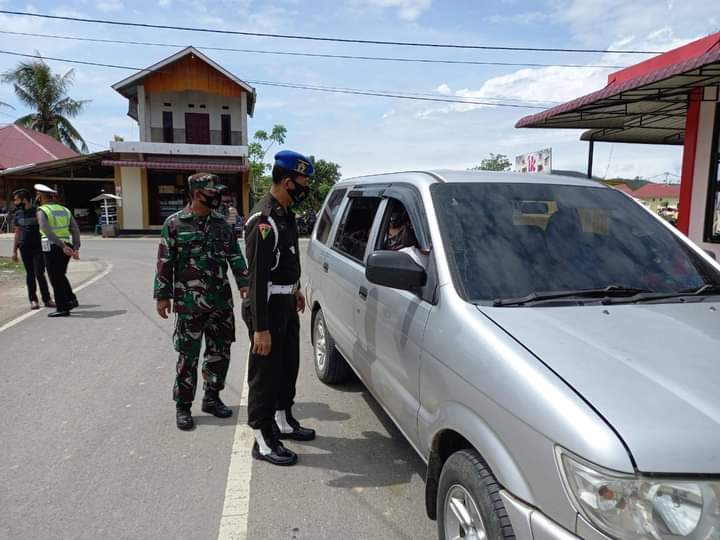 Tim Gabungan Pemkab Pesisir Selatan Gelar Operasi Yustisi Di Kawasan Wisata Mandeh