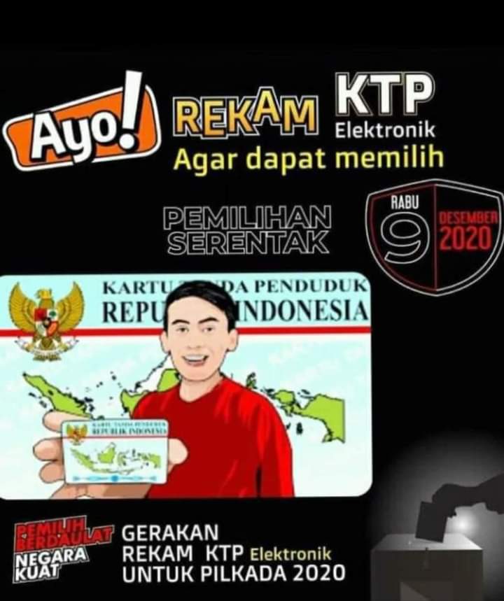 Warga Pesisir Selatan Berusia 17 Tahun Diminta Lakukan Perekaman KTP Elektronik
