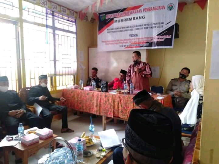 Nagari Sungai Pinang Gelar Musrenbang
