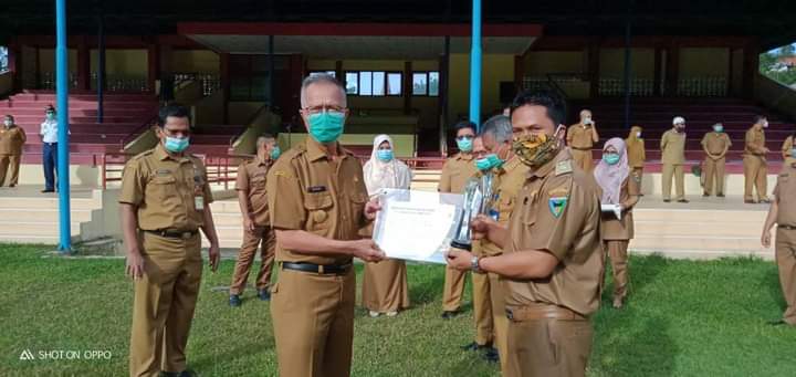 Pemerintah Nagari Lunang Tiga Kembali Raih Penghargaan Ketebukaan Informasi Tingkat Provinsi 