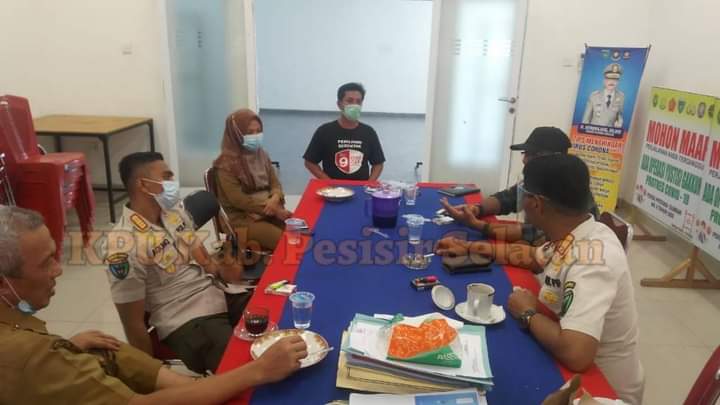 KPU Kabupaten Pessel Kordinasi Dengan Gugus Tugas Terkait Bilik Khusus Bagi Pasien Covid 19