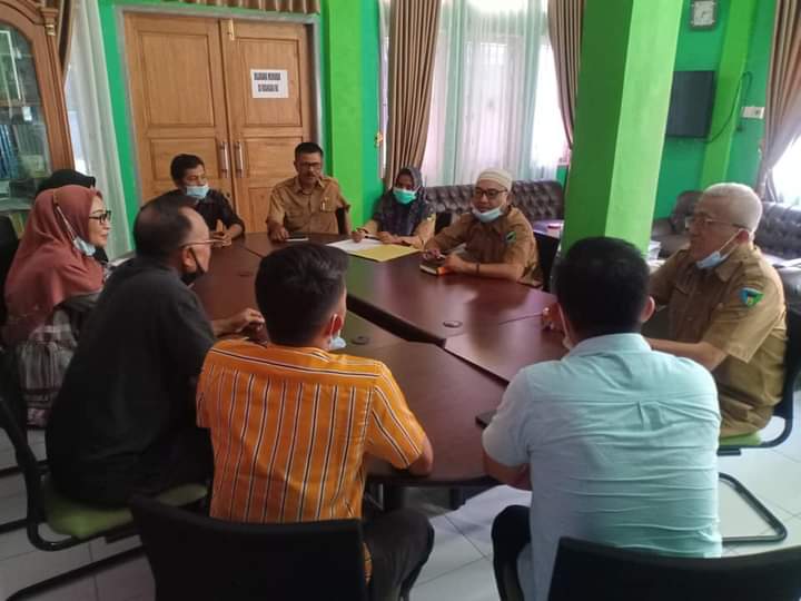 Distanhortbun Laksanakan Rakor dan  Evaluasi Penyaluran Pupuk Bersubsidi Triwulan I 