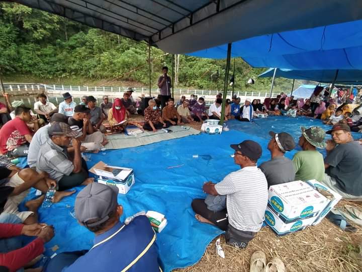Distanhortbun Bahas Pelaksanaan Tanam Padi Serentak Dengan Petani Nagari Salido