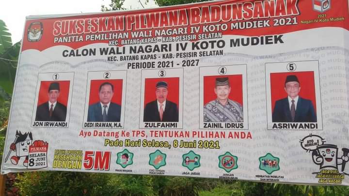 Nagari IV Koto Mudiek Siap Gelar Pemilhan Walinagari