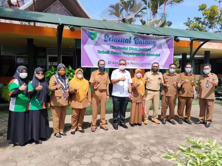 Dinas Kependudukan Dan Pencatatan Sipil Pesisir Selatan Dinilai Tim Provinsi Sumatera Barat