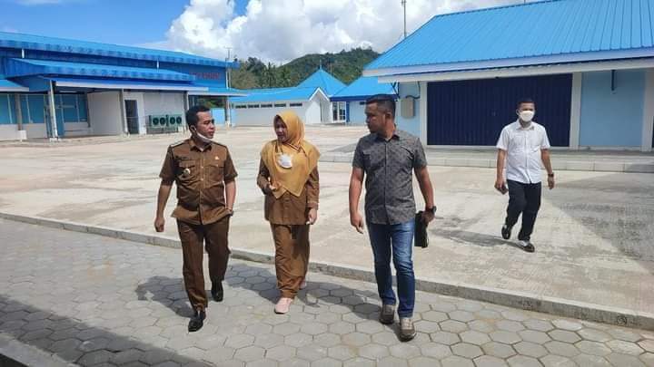 Wabup Rudi Hariyansyah Tinjau Sentra IKM Pengolahan Hasil Perikanan