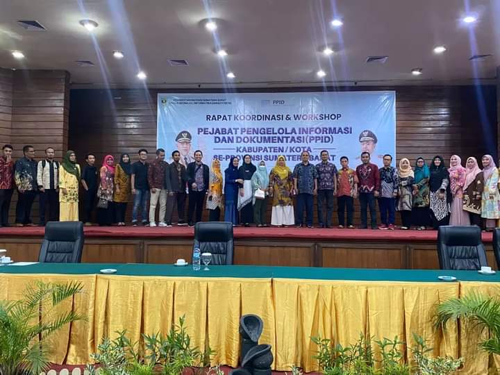 Diskominfo Pesisir Selatan Ikuti Rakor Dan Workshop  Keterbukaan Informasi Publik Di Bukittinggi 