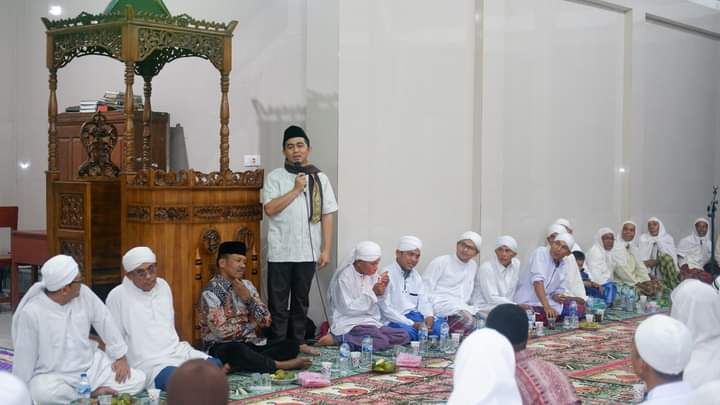 Wabup Rudi Hariyansyah Hadiri Dzikir Dan Doa Bersama Masyarakat Nagari Polakan