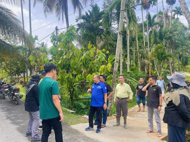 Jalan Lingkung Pemukiman  Dibangun di Nagari Duku