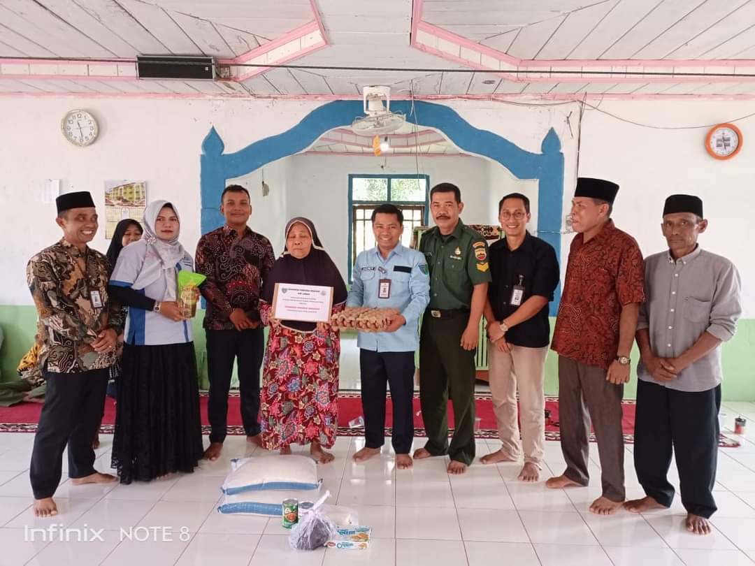 Pemnag Binjai Tapan Salurkan Dana BLT DD, PMT Lansia, PMT Anak Stunting dan Kurang Gizi
