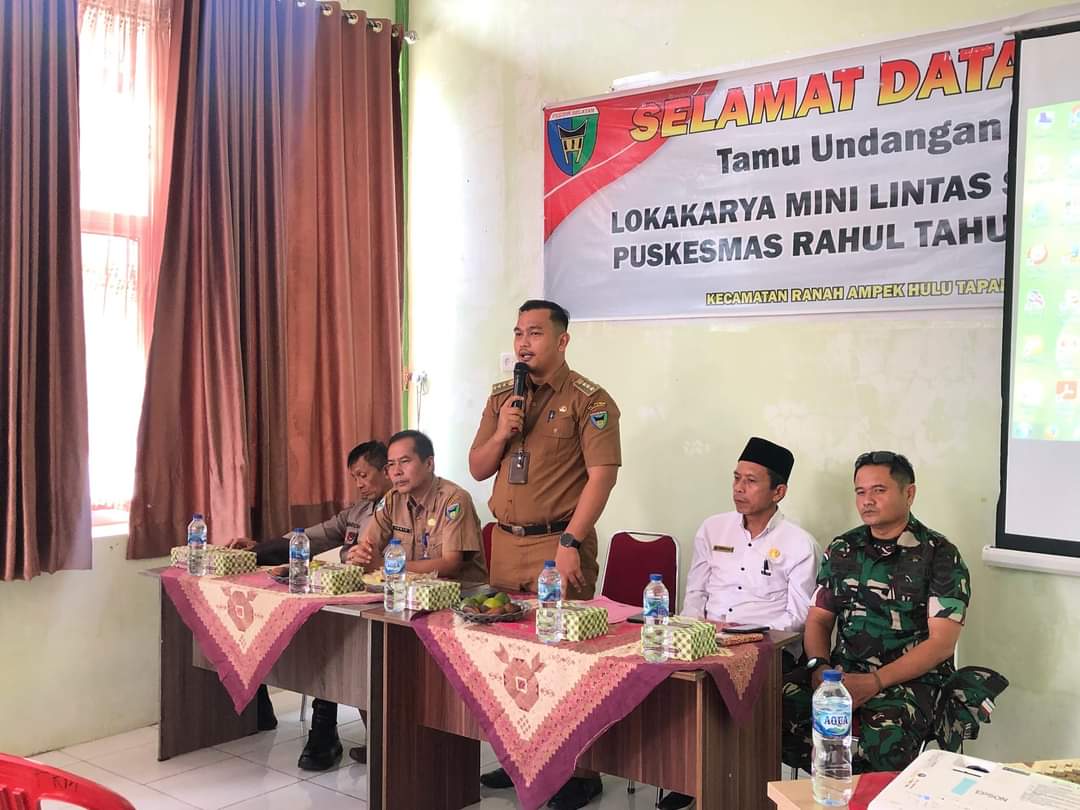 Camat Agnes  Dheno  Arnas : Lintas Sektor Dukung Pelaksanaan PIN Polio