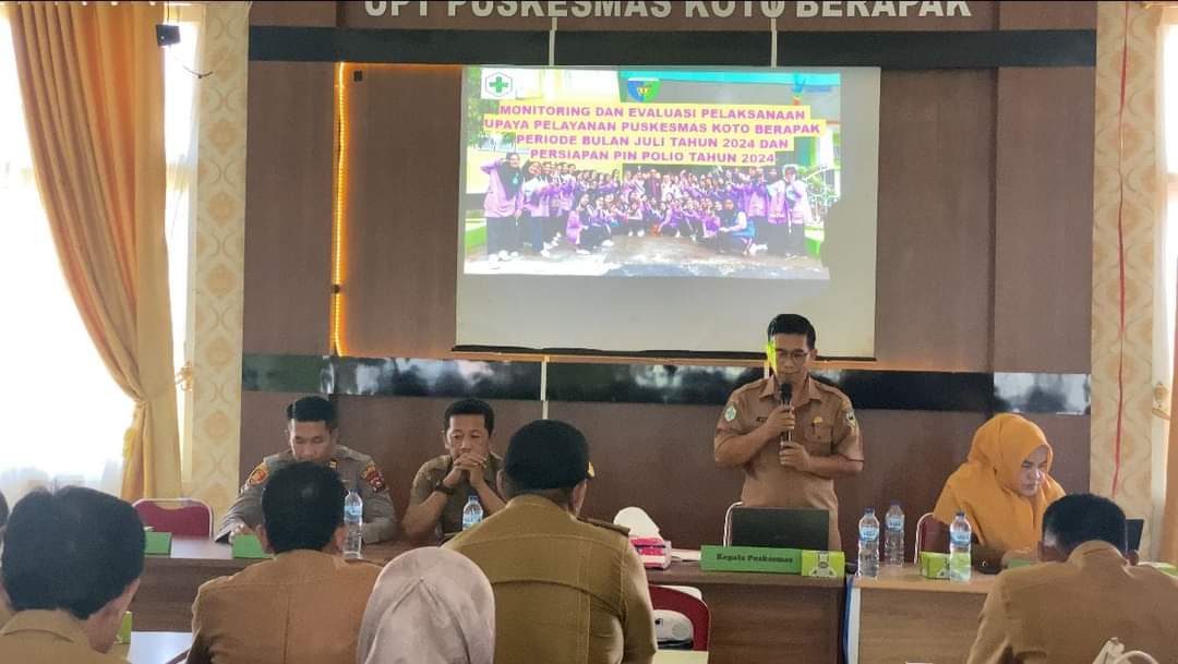Camat Bayang Buka Kegiatan Lokakarya MIni Lintas Sektoral 