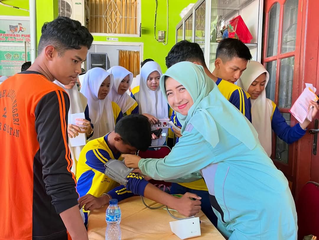 Dinkes Pessel Gandeng MAN 2 Pessel Gelar Aksi Bergizi untuk Cegah Stunting Sejak Dini