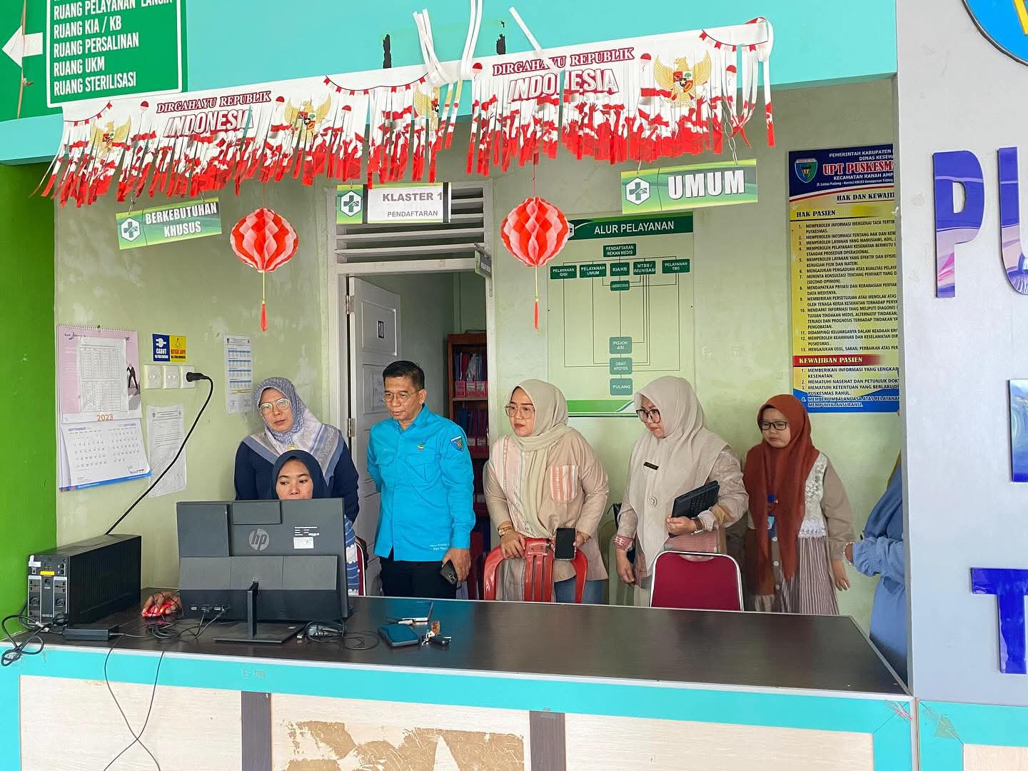 Tim Dinkes Pesisir Selatan Lakukan  Monev di Puskesmas Rahul