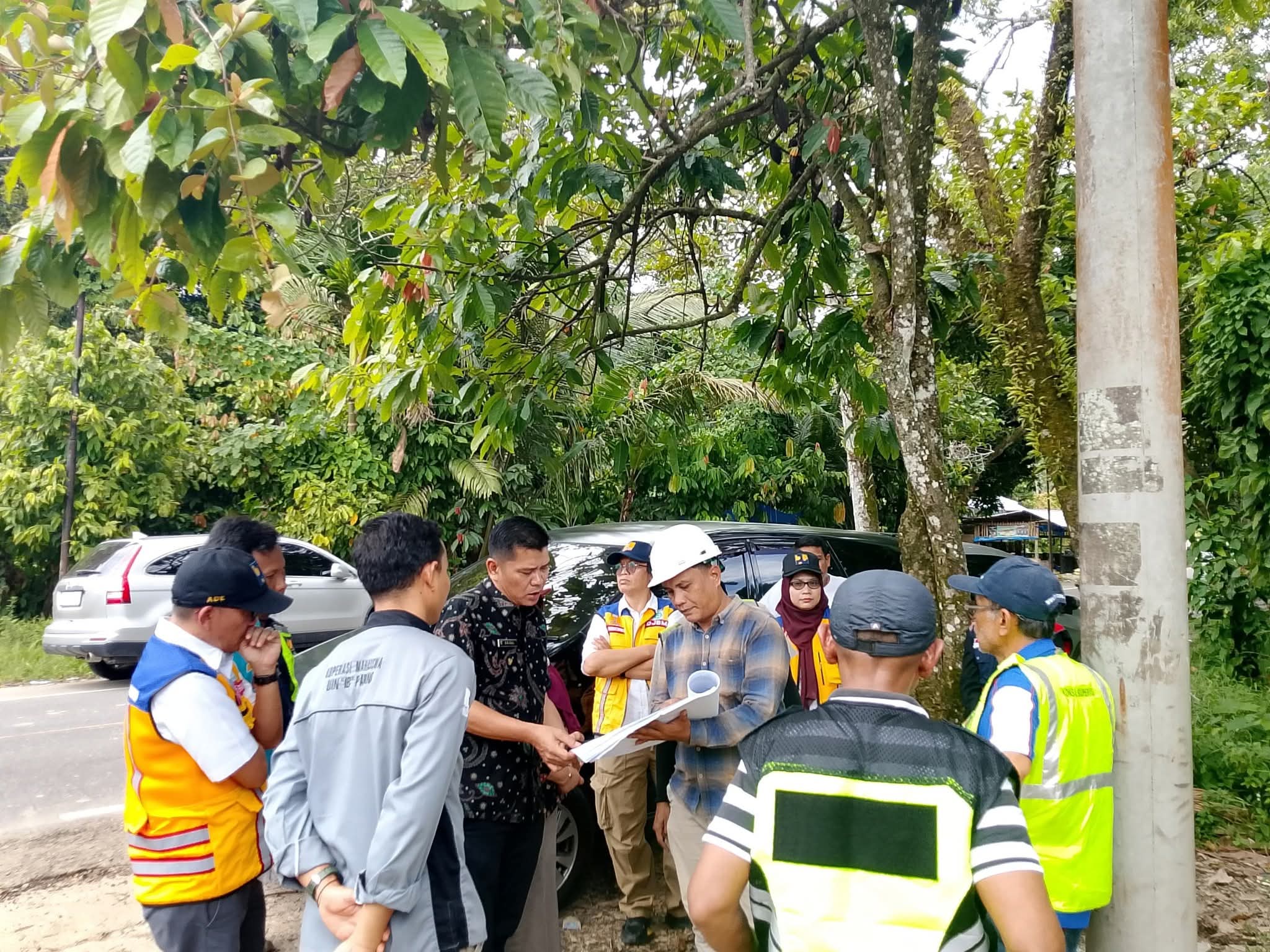 Pembangunan Jembatan Gantung Duku –Subarang Solok,  Nagari Duku Dimulai