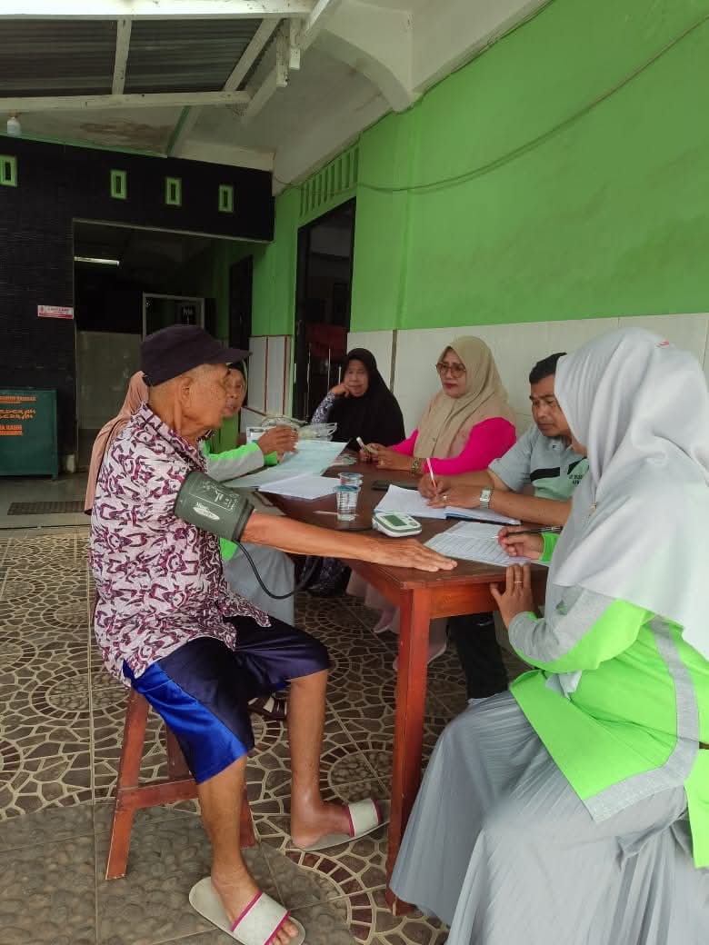 Pelayanan Posyandu Lansia Digelar di Nagari Punggasan