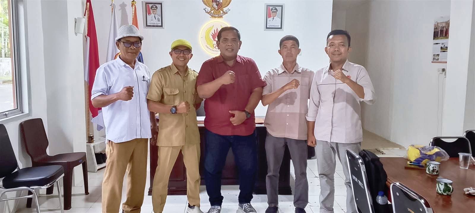 KONI Kabupaten Pesisir Selatan Terima Kunjungan Pengurus ASBWI
