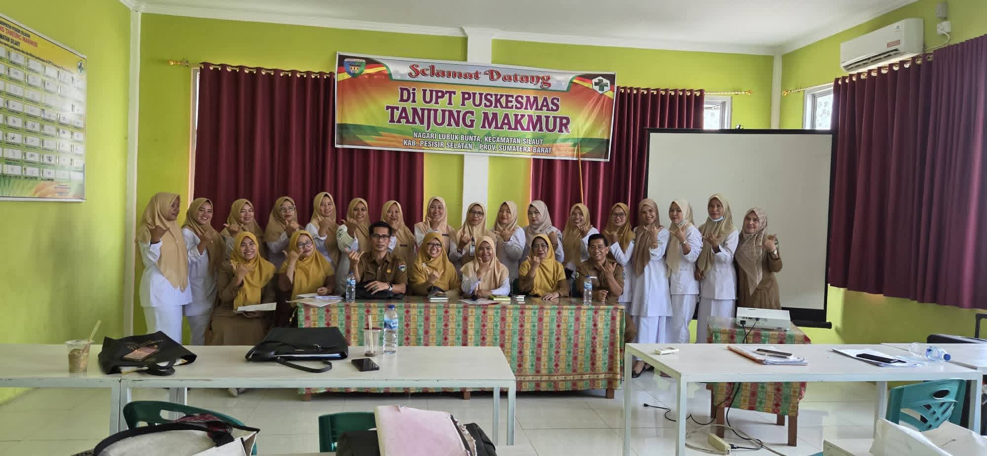 Monev Terpadu di Puskesmas Tanjung Makmur, Dinkes Pessel Fokus Tekan Stunting dan Tingkatkan Layanan Lansia
