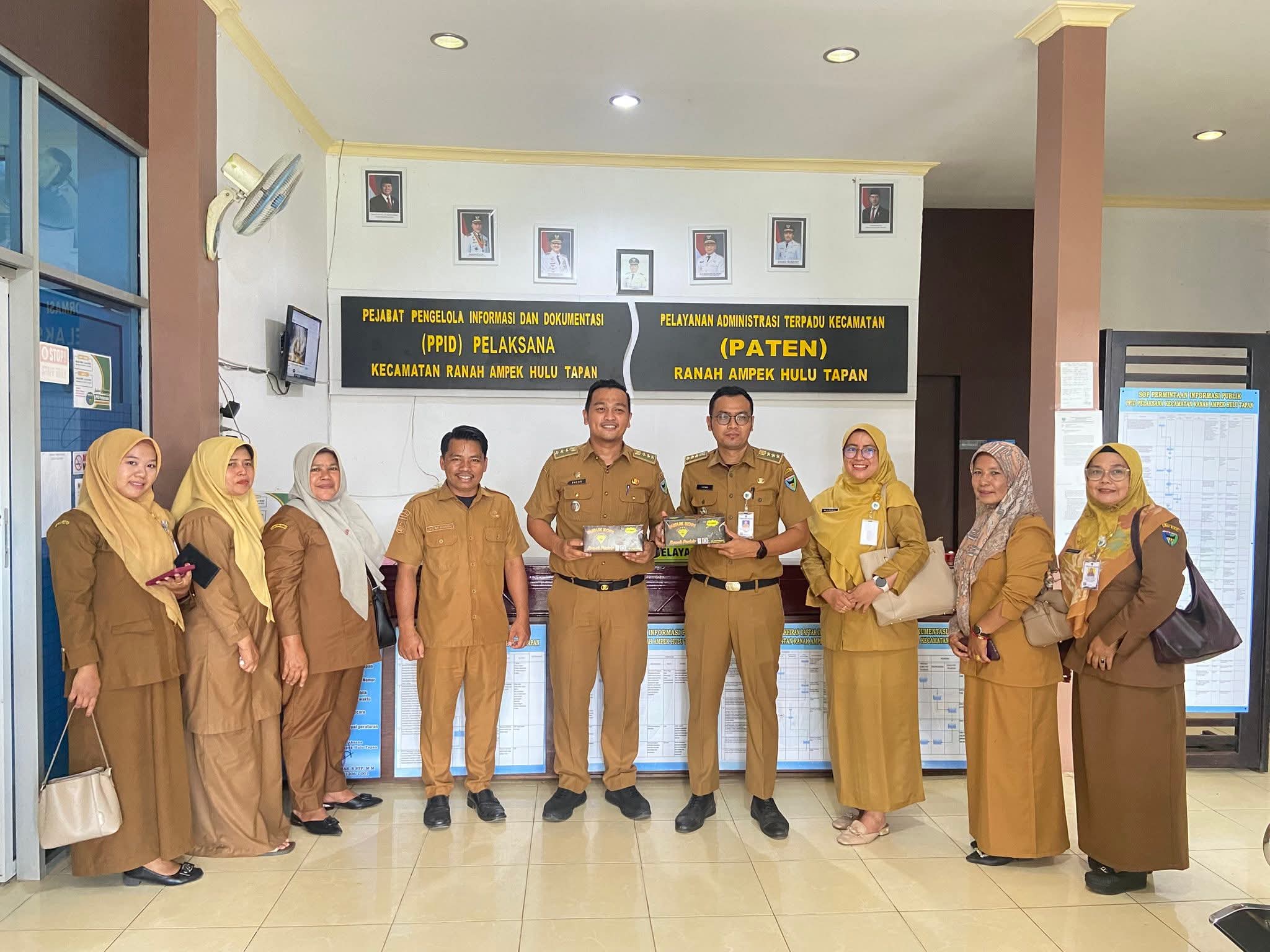 Kecamatan Linggo Sari Baganti Komit Wujudkan Kearsipan Modern dan Tertib