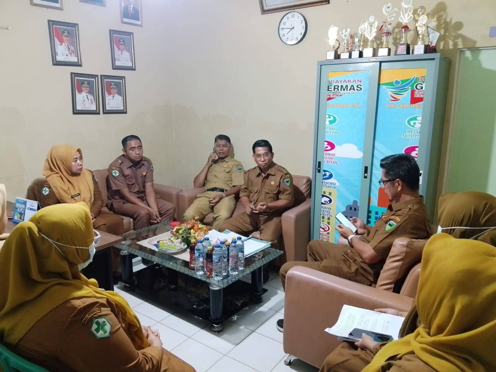 Tim Dinkes PPKB Lakukan Pembinaan dan Monev Pelayanan Kesehatan  UGD Puskesmas Lumpo