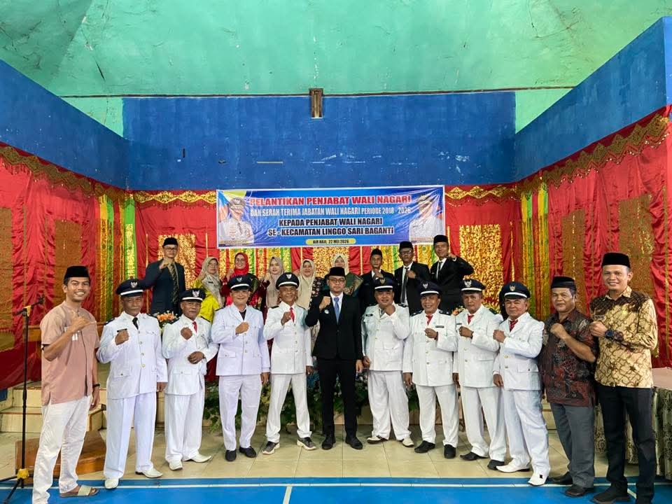 Sembilan Nagari di Linggo Sari Baganti Resmi Laksanakan Sertijab Wali Nagari