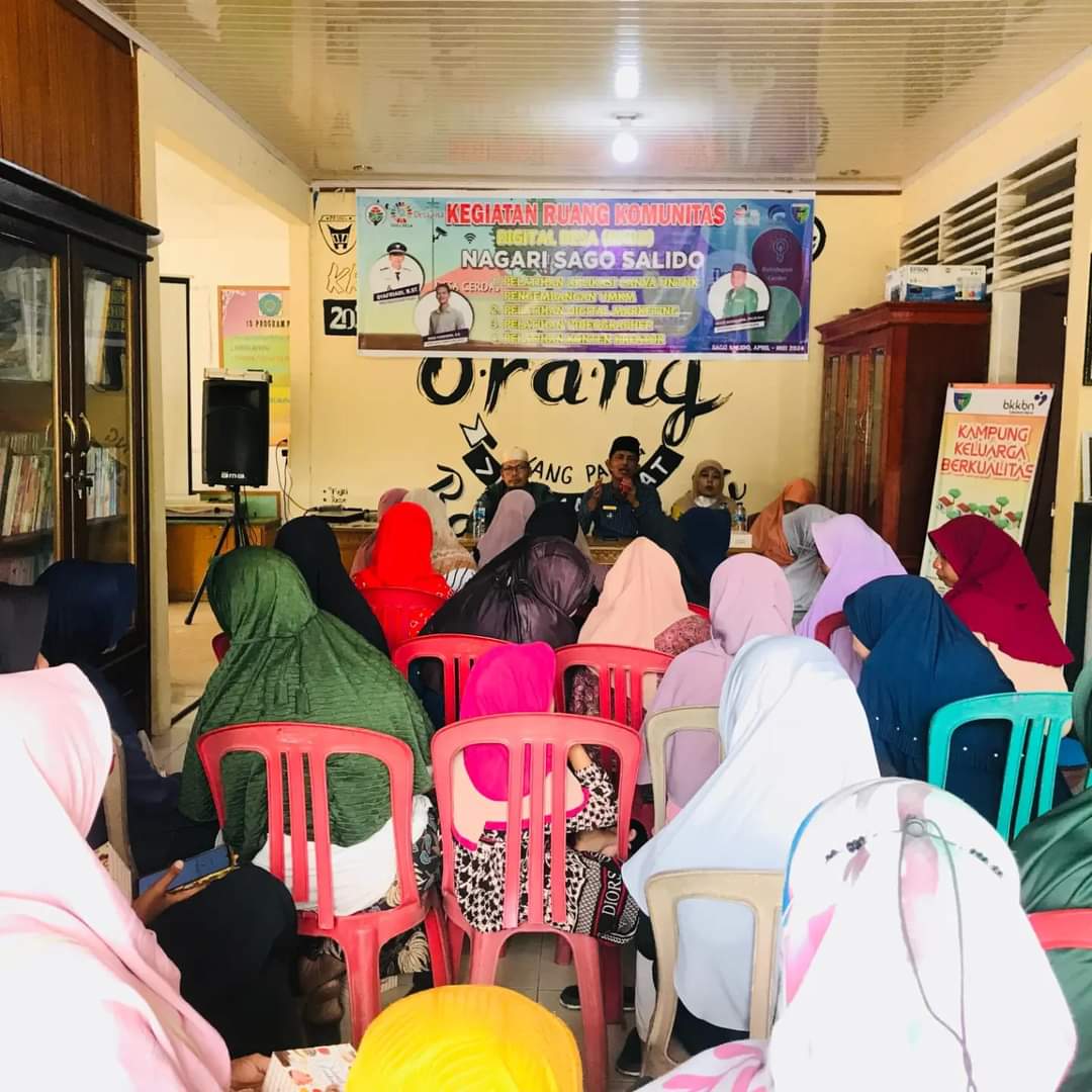 Pemnag Sago Salido Bersama KUA IV Jurai Lakukan Sosialisasi dan Berikan Sertifikat Halal Gratis pada UMKM
