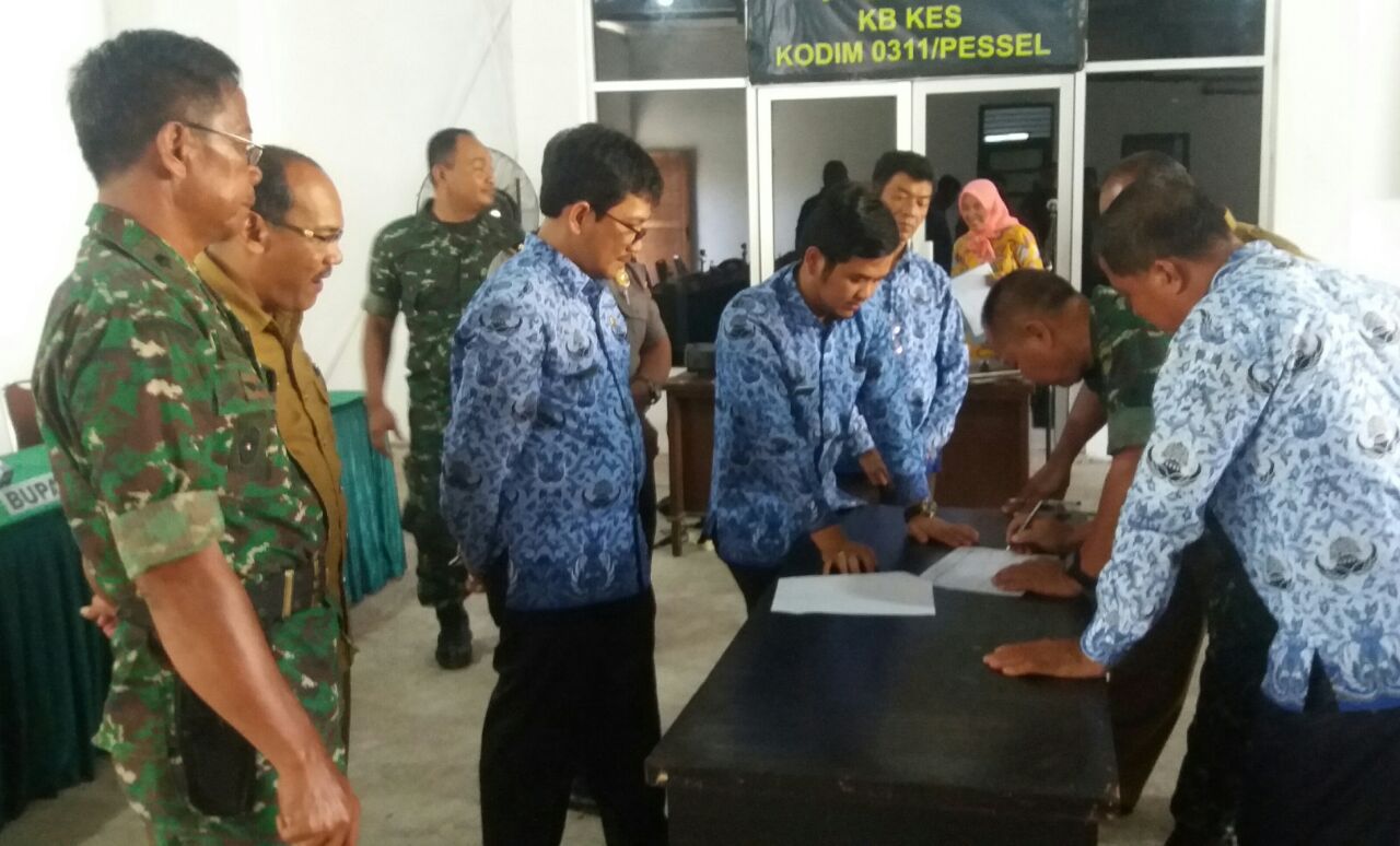 Kodim 0311 Pessel, gelar Rakor Pertambahan Area Tambah Baru ( PATB)