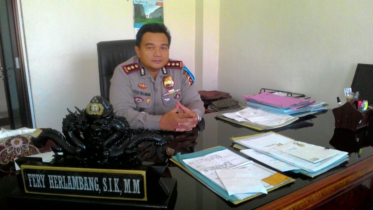 Kapolres Pessel Ajak Insan Pers Kawal Pemilu 2019