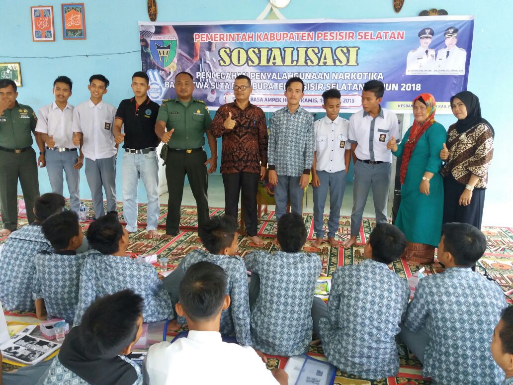 Cegah Penyalahgunaan Narkoba di Pessel, Sekolah Bentuk Organisasi Sopan 
