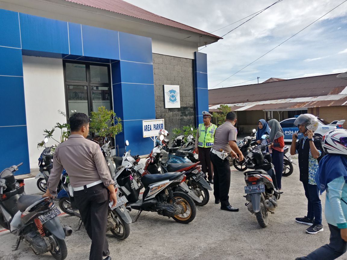 Hari Pertama Ops Patuh Langkisau 2018, puluhaan kendaraan dikandangkan