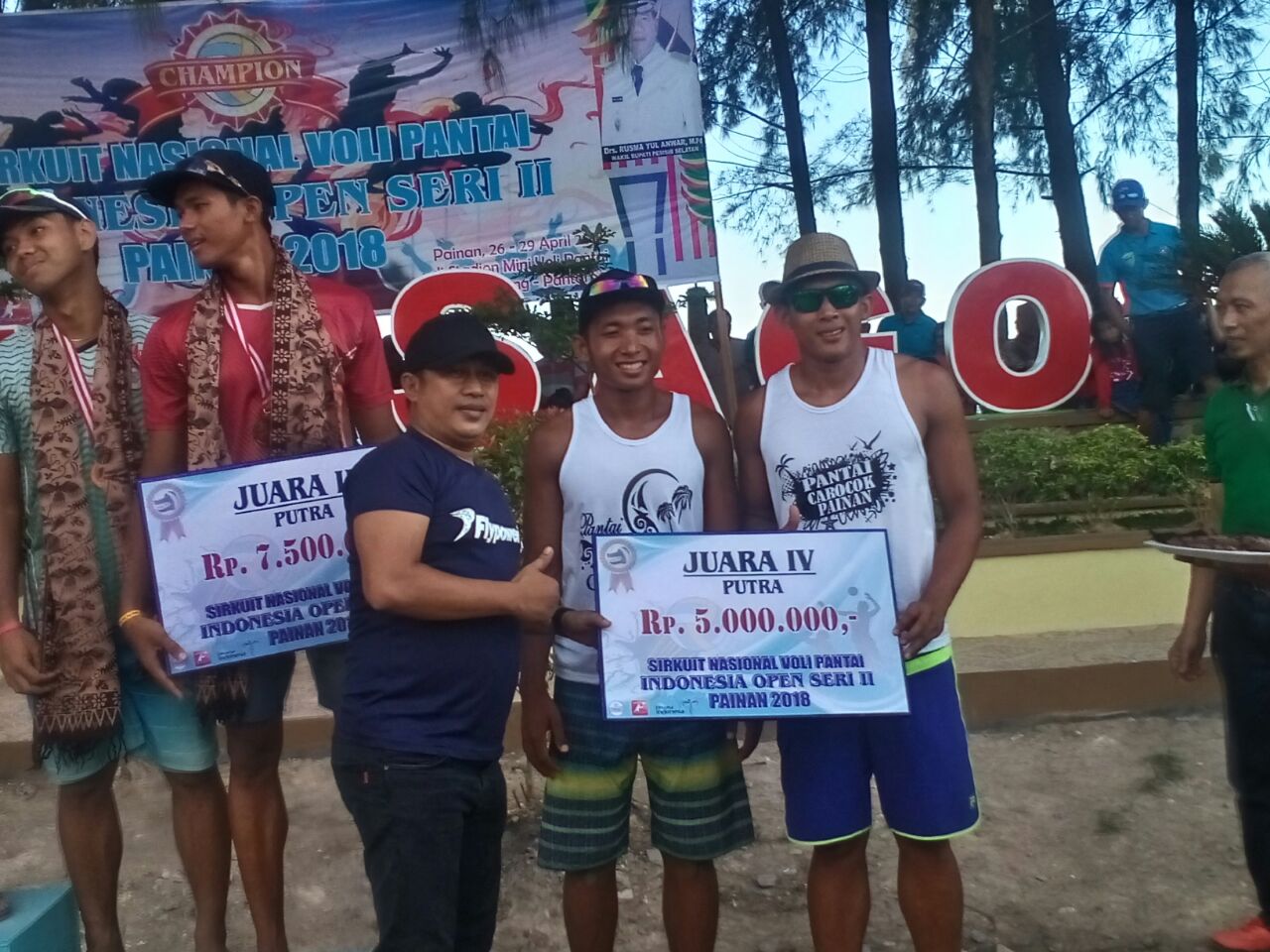 KONI Pessel: Kejuaraan Nasional Volly Pantai Sago Jadikan Motivasi Bagi Seluruh Atlet Daerah