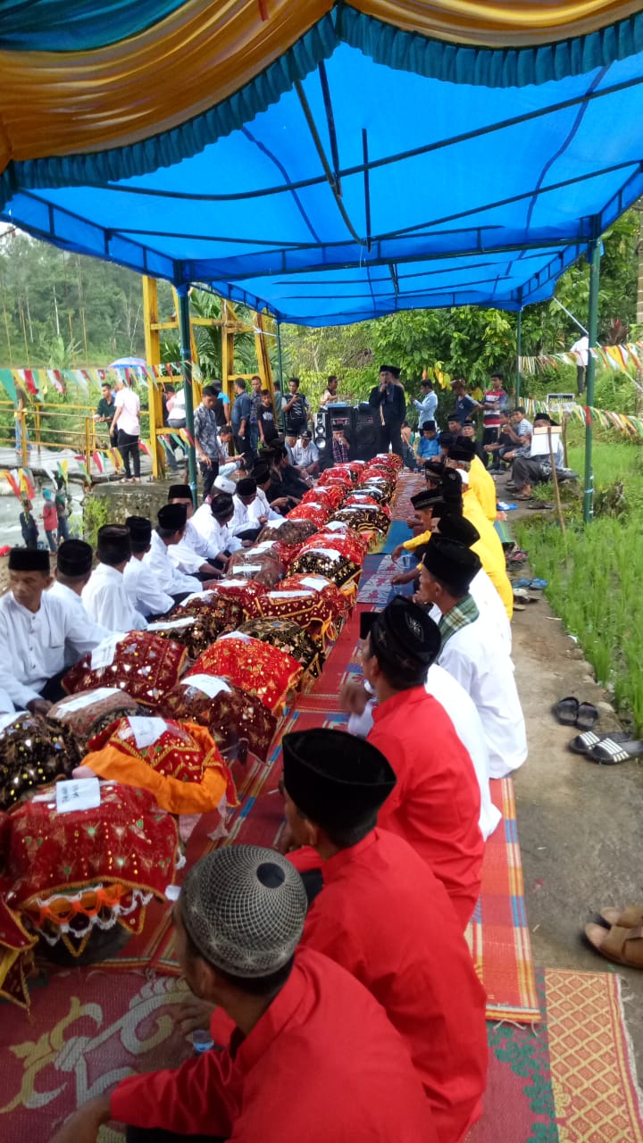 Destinasi Adat  Dengan Balimau Paga di Taratak Sei Lundang 