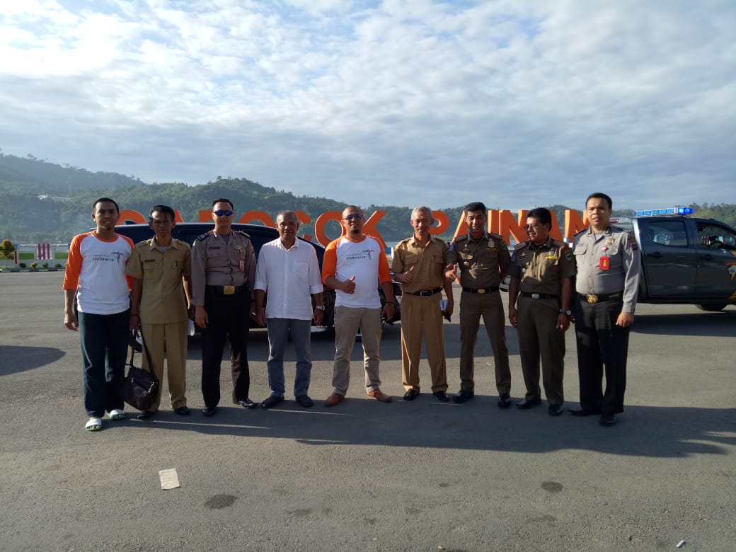 Tim Bersama, survei rute  TDS 2018 di Pessel tahap 1