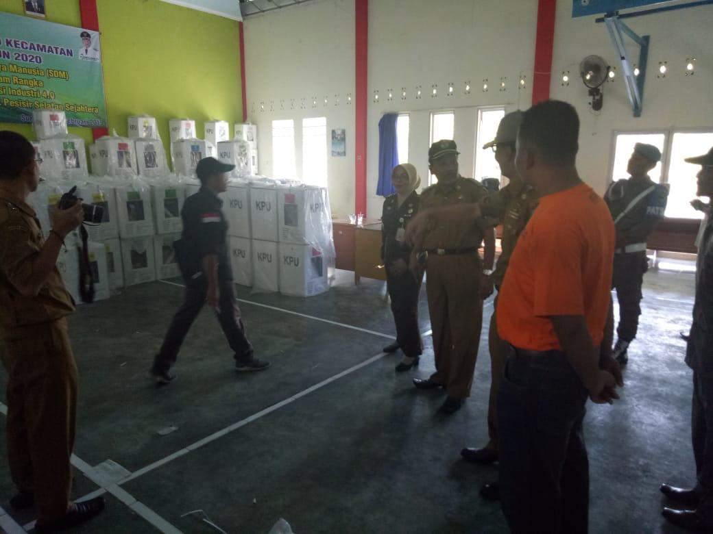 Forkopimda Pessel monitoring kesiapan TPS di 15 Kecamatan di Pessel