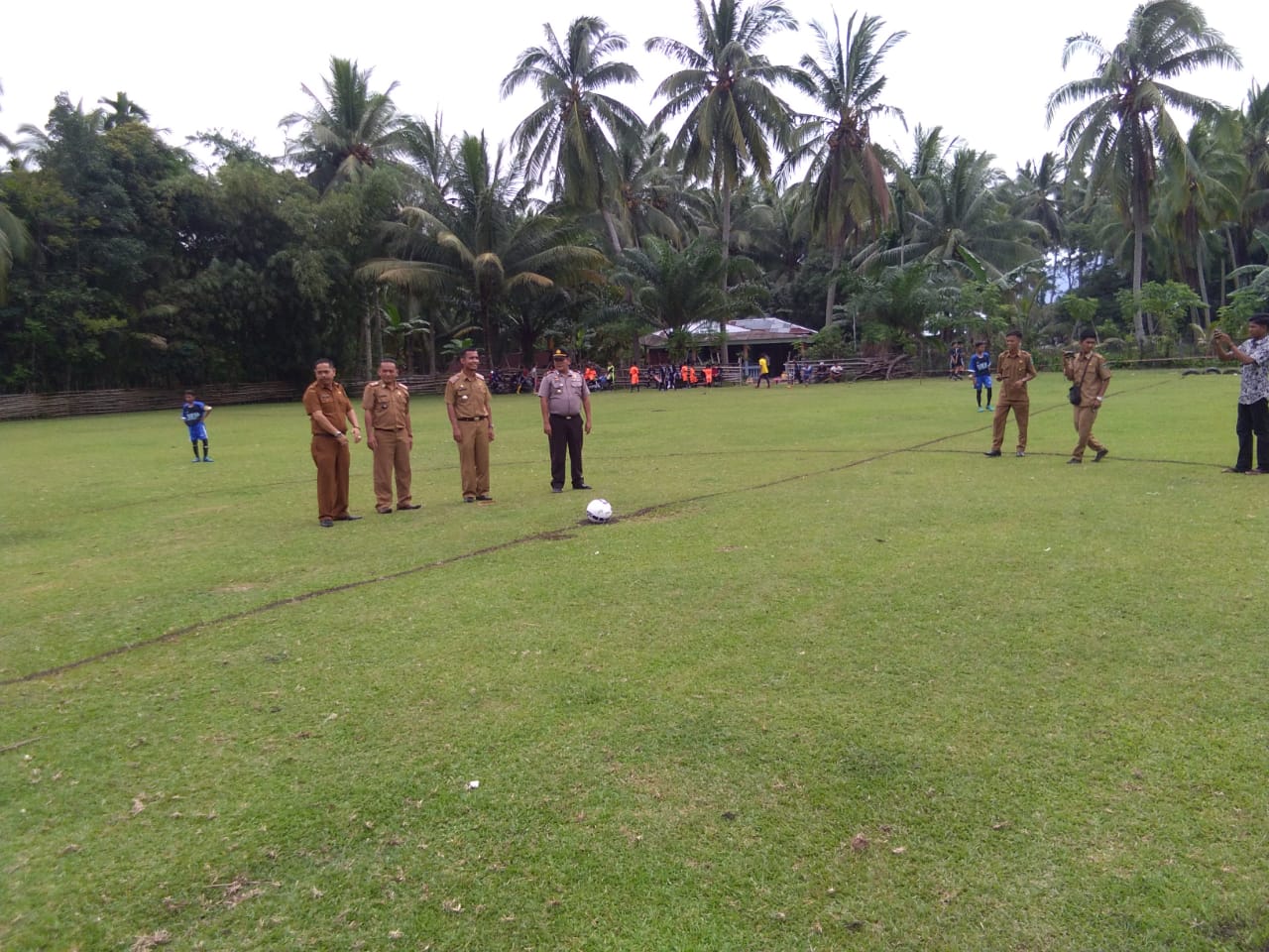 Kemenpora gelar turnamen sepak Bola U -14 di Pessel.