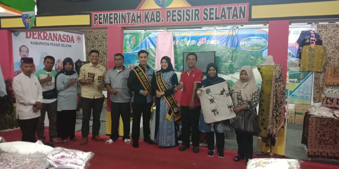 Tingkatkan Promosi Potensi Daerah Pessel Tampil di Sumbar Expo 2019 di Medan