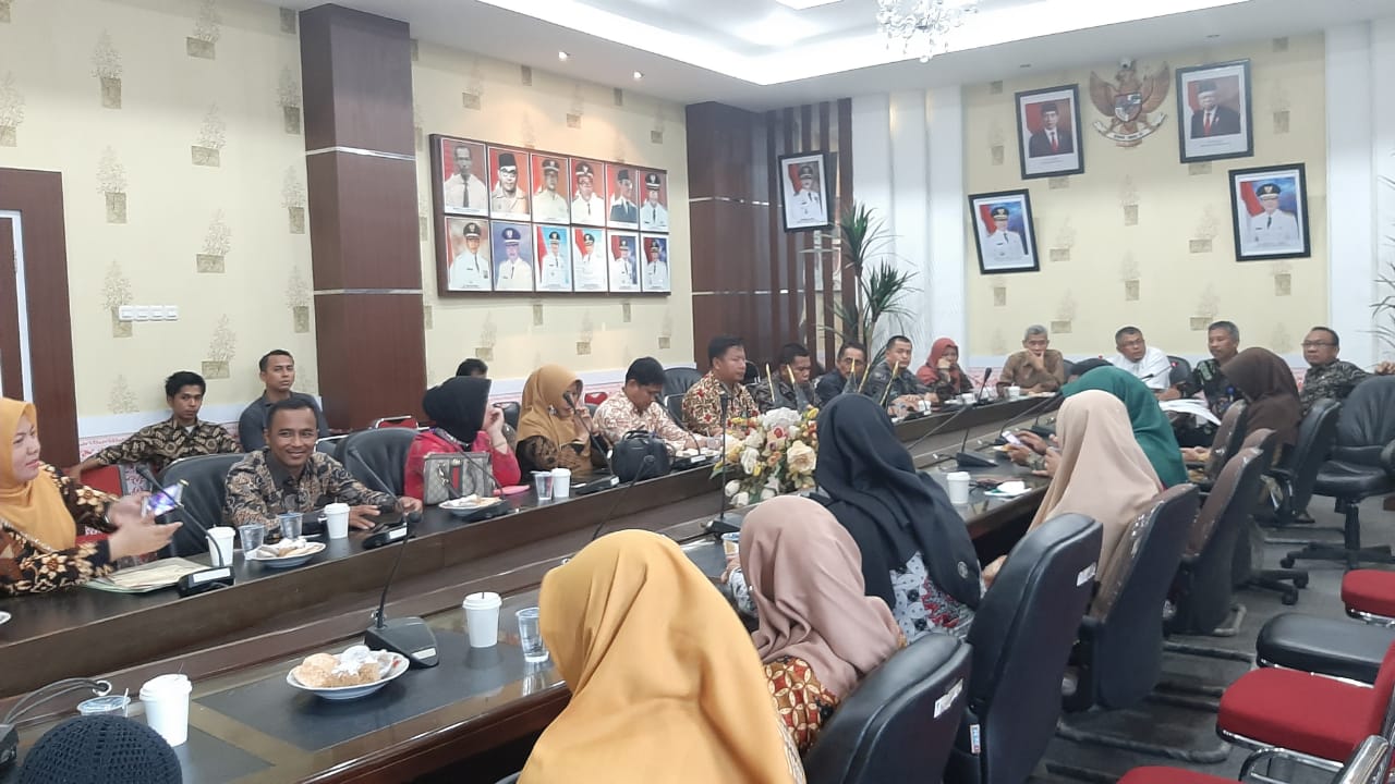 PEMDA PESSEL TERIMA KUNJUNGAN PEMDA DHARMASRAYA