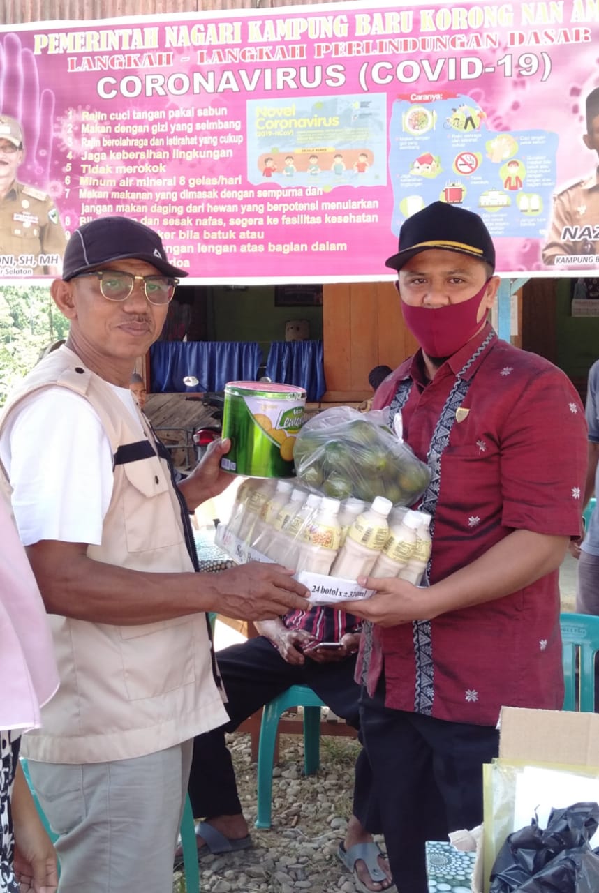 Ketua DPRD Apresiasi Peran Nagari Dalam Pencegahan Covid-19