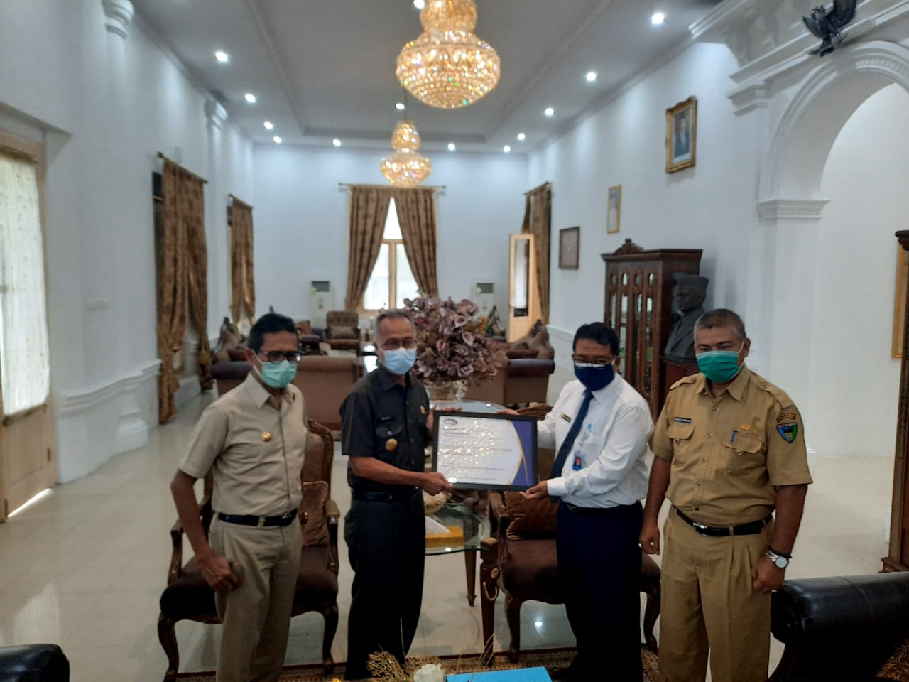 Pemerintah Kabupaten Pesisir Selatan Raih Kapabilitas APIP  Level 3 Dari BPKP