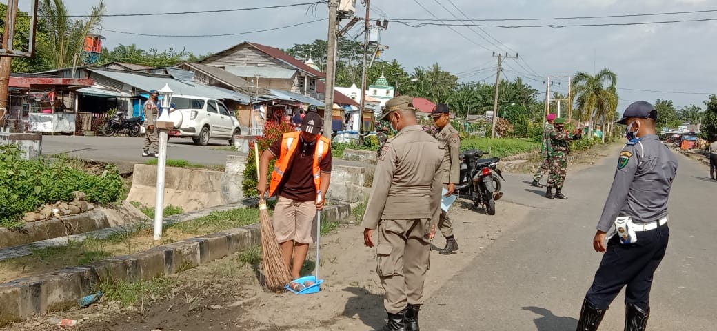 Sebanyak 113 Pelanggar Protokol Kesehatan Terjaring Dalam Operasi Yustisi Di Silaut