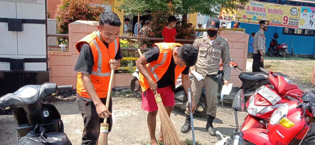 Sebanyak  235 Pelanggar Protokol Kesehatan  Ditindak Dalam Operasi Yustisi Pada Tiga Kecamatan 