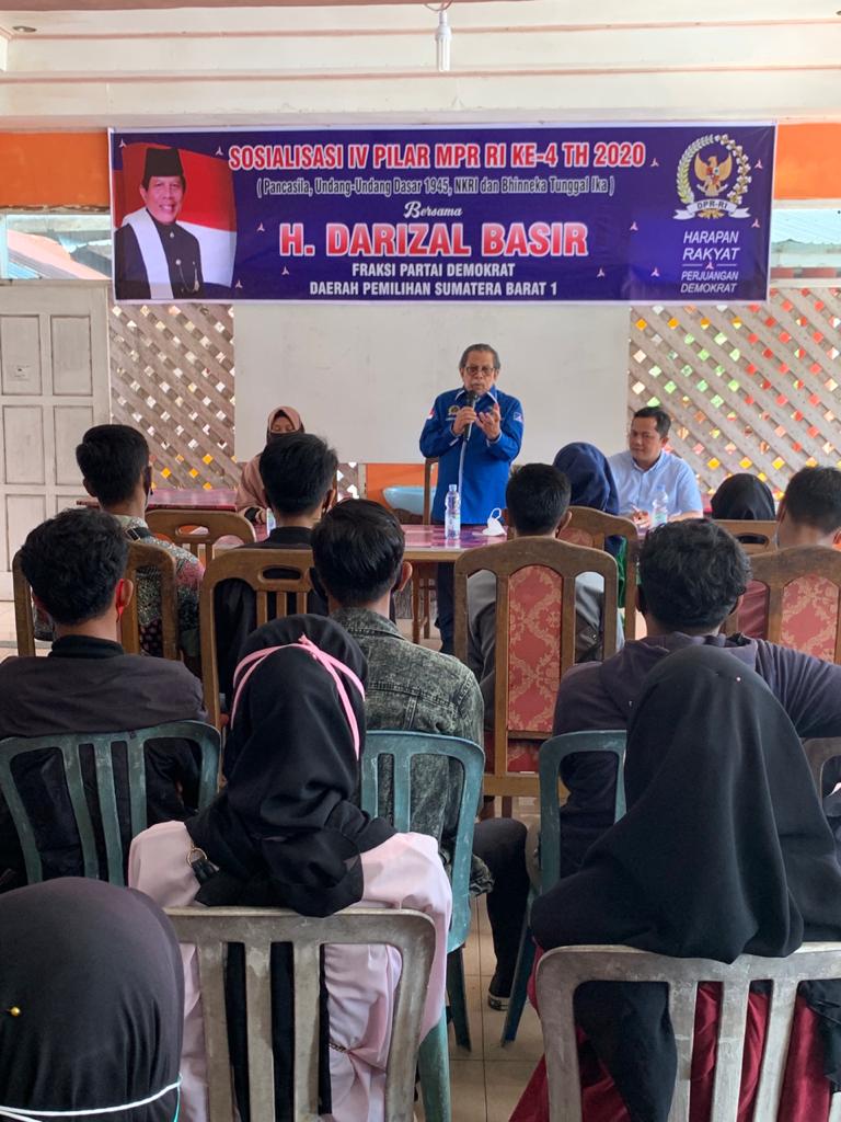 Ikatan Mahasiswa Pesisir Selatan Ikuti Sosialisasi 4 Pilar MPR RI