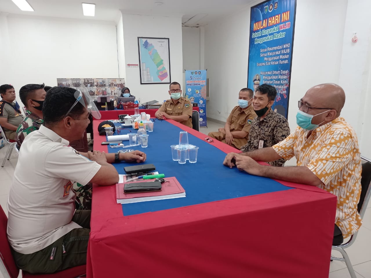 Atas Pelanggaran ProtKes Covid 19, Satgas Covid 19 Pessel Tegur Pimpinan BNI Capem Painan