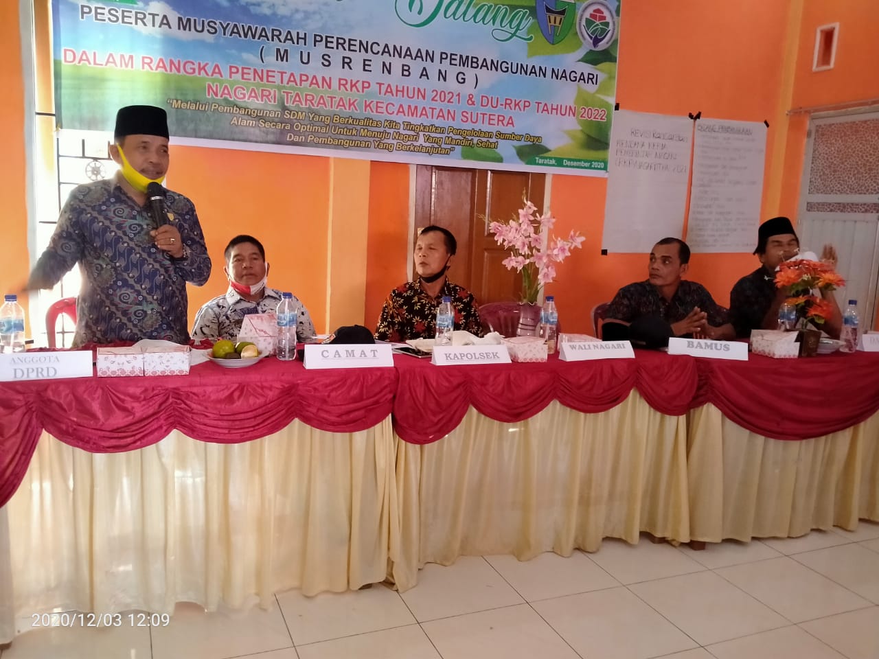 Pemerintah Nagari Taratak Gelar Musrembang 